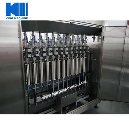 الزجاجات التلقائية بالكامل آلة ملء صلصة السمك المصنوعة في الصين