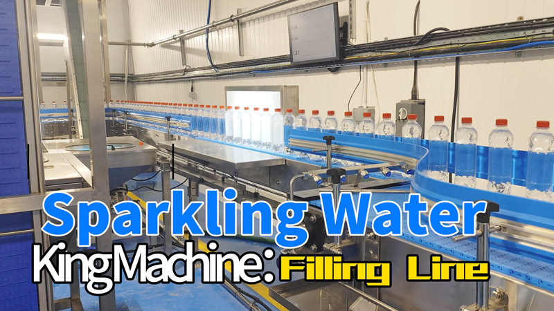 إكمال خط إنتاج المياه الفوار