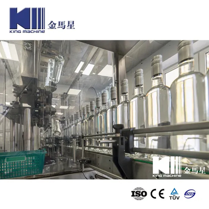 آلة تعبئة الخمور الدقيقة النبيذ