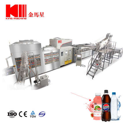 خط إنتاج عصير المانجو المعبأة في زجاجات-نظام Blow Fill Cap 3-in-1 لزجاجات الحيوانات الأليفة | معدات ملء المشروبات عالية السعة