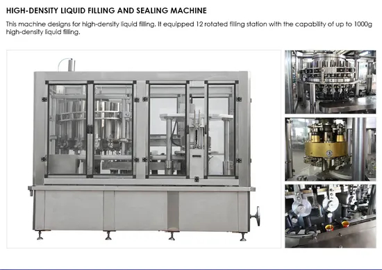 آلة ملء الصلصة الساخنة التلقائي لزجاجة الزجاج والحيوانات الأليفة