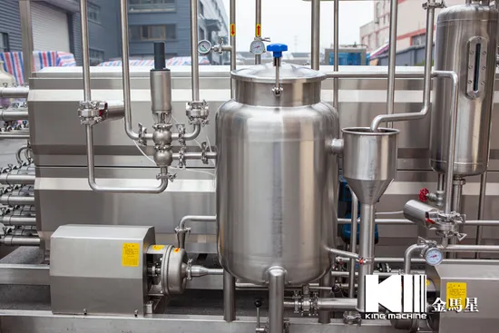 3 ، 000 لتر/ساعة مشروب النبيذ آلة الأنبوب Uht pasteurizer