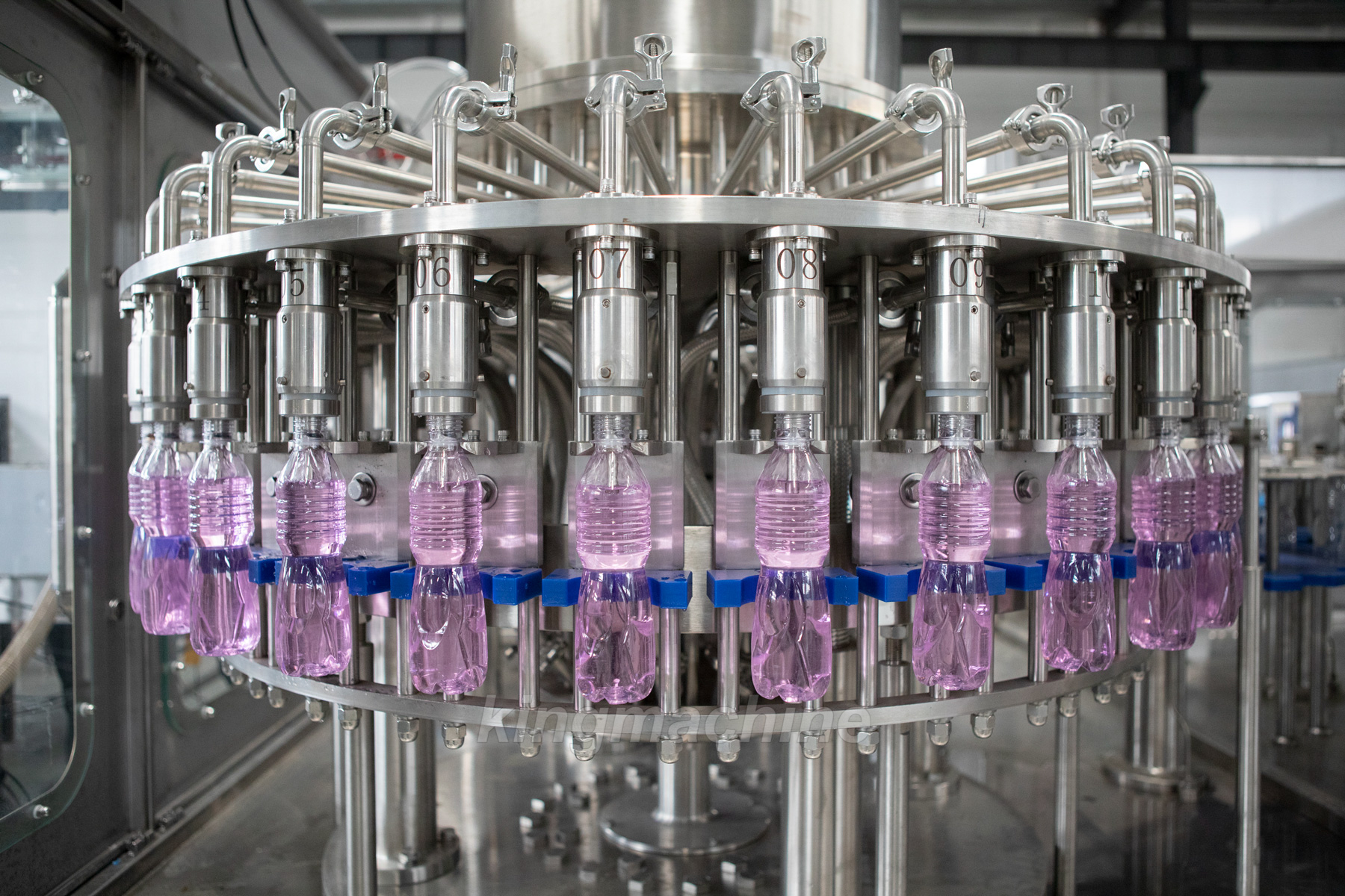 آلة ملء العصير