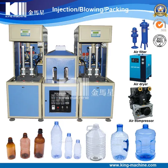 10L 20L PET Blow Machinery لـ 5 جالون زجاجة ماء جودة لطيفة