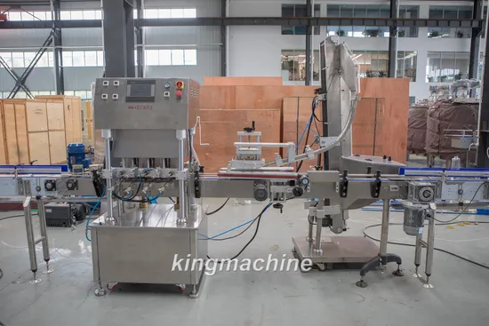 زجاجة زجاجية من الزجاج التلقائي T-Cork Twork مختلف آلة كاب آلية تغطية الختم