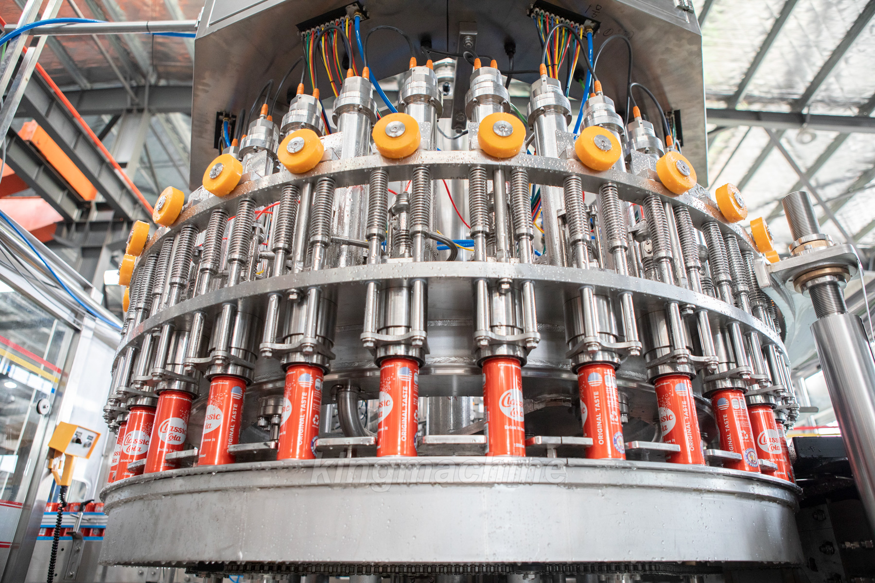 حشو اسطوانة الكرة العائمة