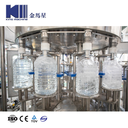 مصنع تعبئة مياه الشرب التلقائي عالي الكفاءة-400-800BP في الساعة خط زجاجة أليف كبيرة السعة