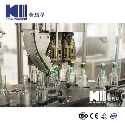 تلقائي النبيذ والفودكا زجاجة ملء وتكوين آلة إنتاج مياه معدات الأدوات