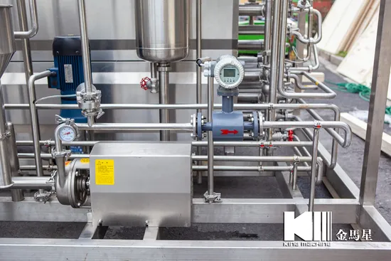 3 ، 000 لتر/ساعة مشروب النبيذ آلة الأنبوب Uht pasteurizer